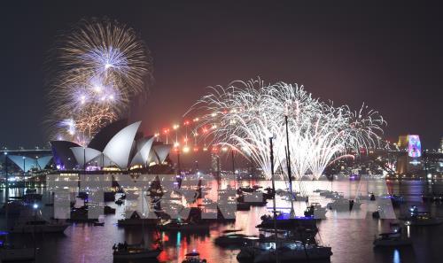 Thế giới rộn ràng mừng đón Năm mới 2019