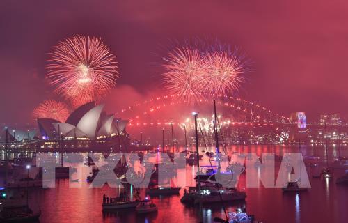 Thế giới rộn ràng mừng đón Năm mới 2019