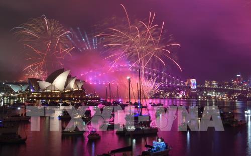 Thế giới rộn ràng mừng đón Năm mới 2019