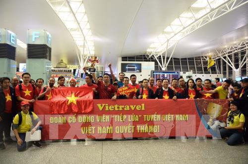 ASIAN CUP 2019: Cổ động viên lên đường sang UEA cổ vũ đội tuyển Việt Nam
