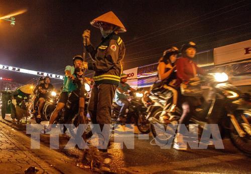 Những công nhân vệ sinh đô thị không đón Giao thừa