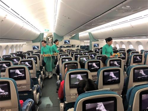 Hành khách đón Xuân trên độ cao 10.000 m cùng Vietnam Airlines