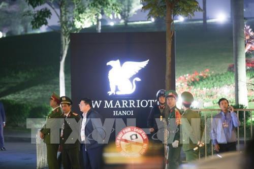 An ninh quanh khách sạn Marriot JW đẩy lên mức cao nhất chờ đón Tổng thống Mỹ