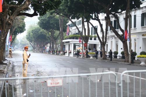 Thượng đỉnh Mỹ-Triều 2019: Thắt chặt an ninh khu vực khách sạn Metropole