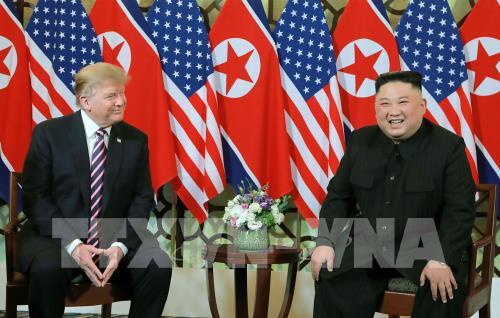 Cuộc gặp một-một giữa Tổng thống Mỹ Donald Trump và Chủ tịch Triều Tiên Kim Jong-un