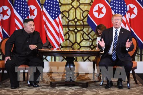 Cuộc gặp một-một giữa Tổng thống Mỹ Donald Trump và Chủ tịch Triều Tiên Kim Jong-un