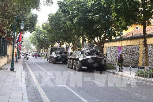 An ninh tiếp tục được thắt chặt quanh nơi ở của đoàn Triều Tiên