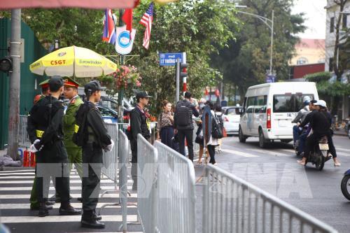 An ninh tiếp tục được thắt chặt quanh nơi ở của đoàn Triều Tiên