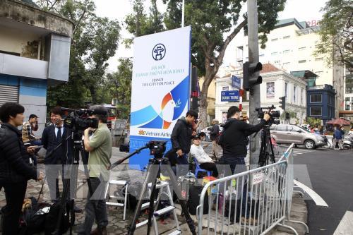 An ninh tiếp tục được thắt chặt quanh nơi ở của đoàn Triều Tiên