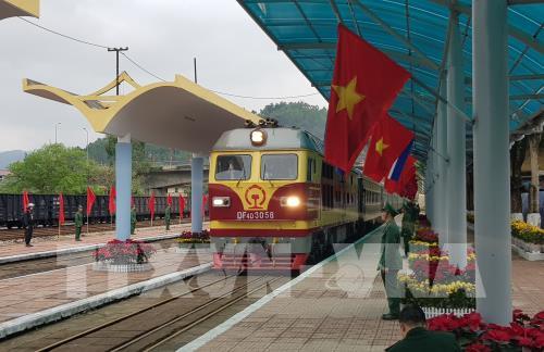 Không khí tại ga Đồng Đăng trước giờ tiễn Chủ tịch Triều Tiên Kim Jong-un 