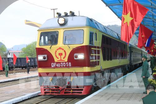 Không khí tại ga Đồng Đăng trước giờ tiễn Chủ tịch Triều Tiên Kim Jong-un 