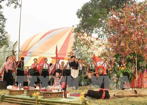 Tưng bừng lễ hội Hết chá của người Thái