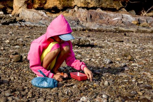 Săn ốc ở Vịnh Xuân Đài