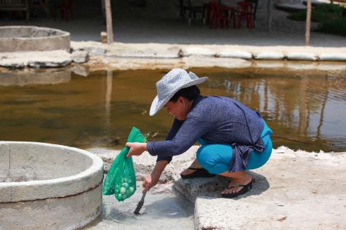 Suối nước nóng Hội Vân, báu vật của thiên nhiên