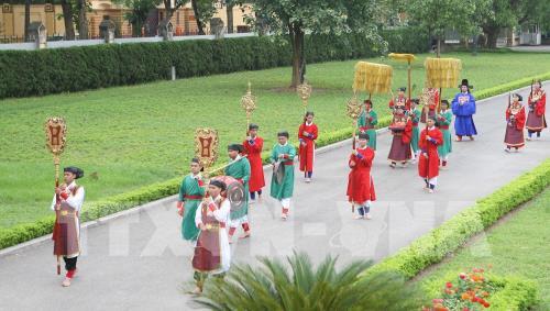 Nhiều hoạt động văn hóa truyền thống tại Hoàng thành Thăng Long