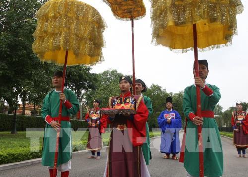 Nhiều hoạt động văn hóa truyền thống tại Hoàng thành Thăng Long