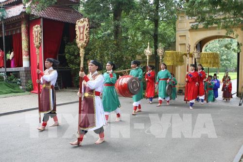 Nhiều hoạt động văn hóa truyền thống tại Hoàng thành Thăng Long