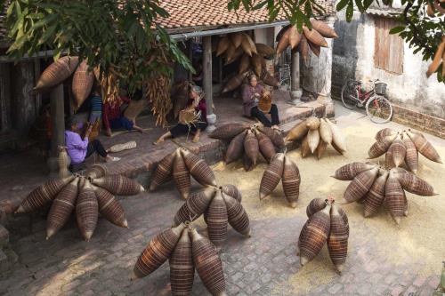 Nghề làm bẫy bắt tôm