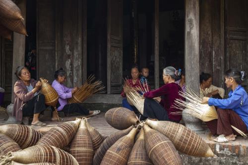 Nghề làm bẫy bắt tôm
