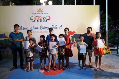 Ấn tượng không gian Đông Bắc Á tại Vietnam Airlines Festa tháng 6