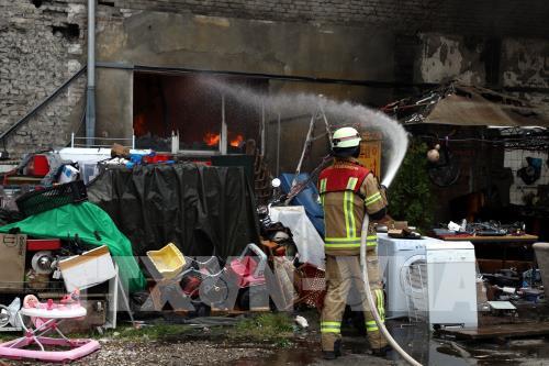 Cháy Trung tâm Thương mại Đồng Xuân của người Việt ở Berlin, Đức
