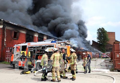 Cháy Trung tâm Thương mại Đồng Xuân của người Việt ở Berlin, Đức