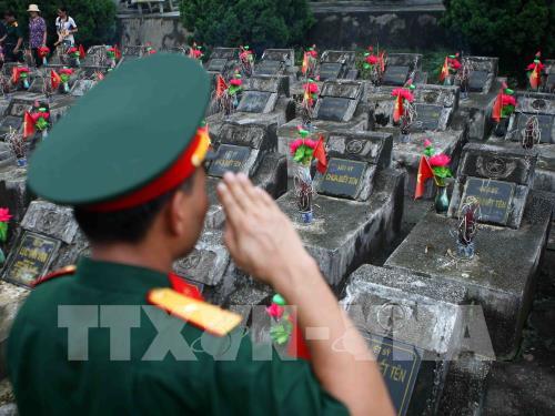 Nghĩa trang liệt sỹ Vị Xuyên nơi yên nghỉ của hơn 1.700 liệt sỹ