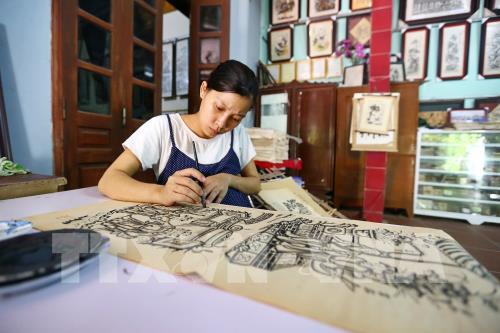 Làng nghề truyền thống tranh dân gian Đông Hồ