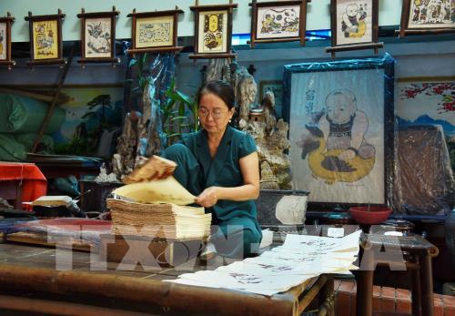 Làng nghề truyền thống tranh dân gian Đông Hồ