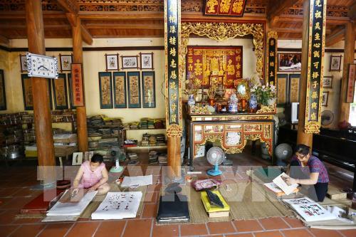 Làng nghề truyền thống tranh dân gian Đông Hồ