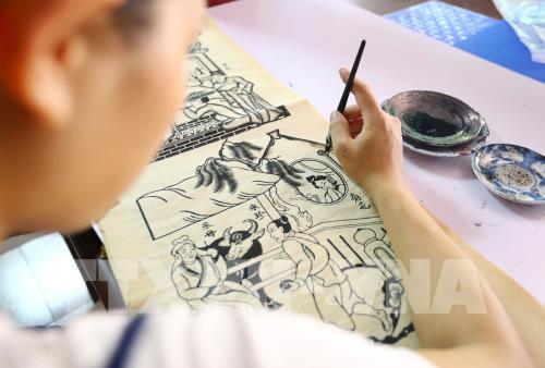 Làng nghề truyền thống tranh dân gian Đông Hồ