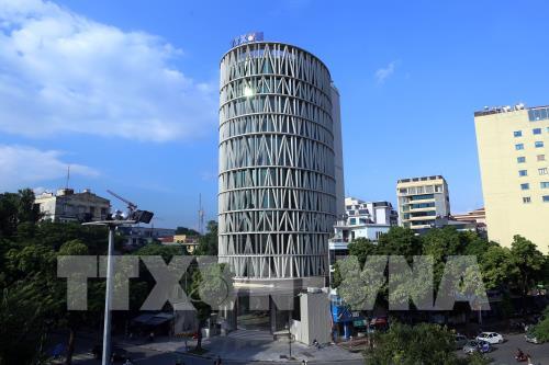 Độc đáo kiến trúc tòa nhà Trung tâm Truyền hình Thông tấn (Vnews)