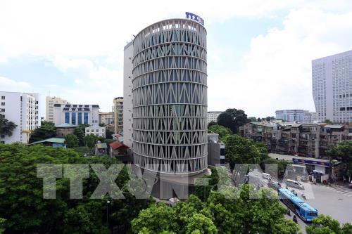 Độc đáo kiến trúc tòa nhà Trung tâm Truyền hình Thông tấn (Vnews)