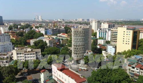 Độc đáo kiến trúc tòa nhà Trung tâm Truyền hình Thông tấn (Vnews)