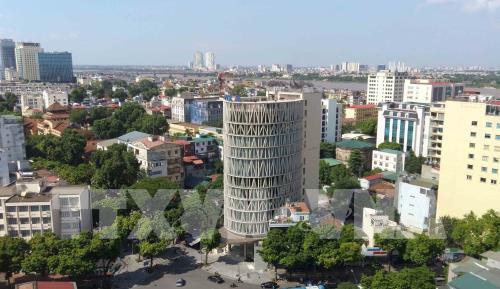 Độc đáo kiến trúc tòa nhà Trung tâm Truyền hình Thông tấn (Vnews)