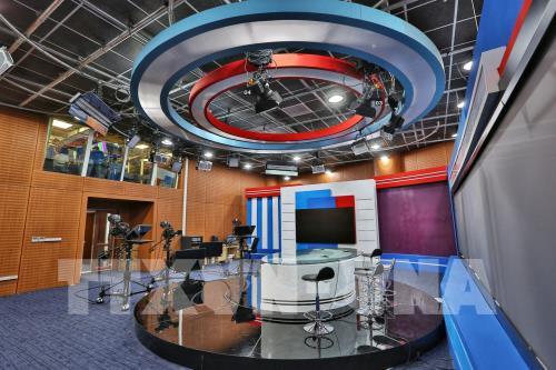 Độc đáo kiến trúc tòa nhà Trung tâm Truyền hình Thông tấn (Vnews)