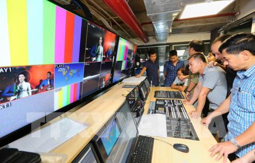 Độc đáo kiến trúc tòa nhà Trung tâm Truyền hình Thông tấn (Vnews)