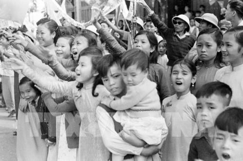 Ngày trở về của đoàn quân chiến thắng