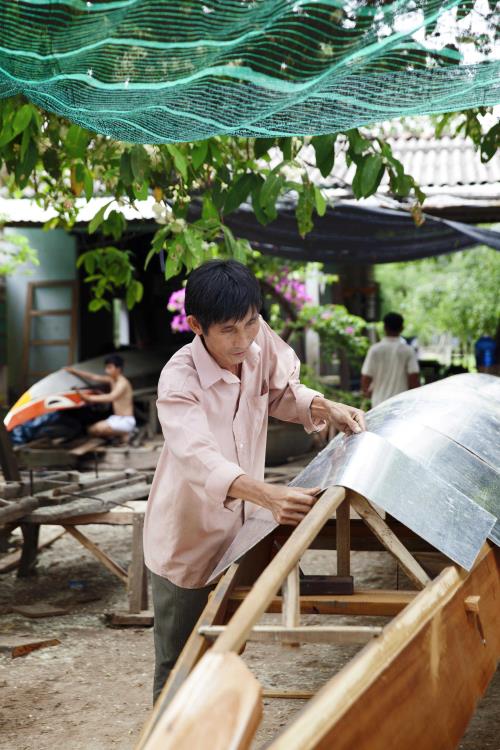 Nghề đóng thuyền đua (ghe đua) ở Quảng Nam