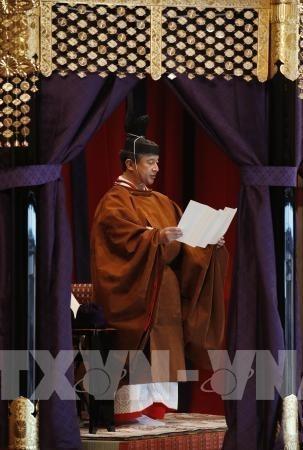 Nhà Vua Nhật Bản Naruhito chính thức tuyên bố đăng quang