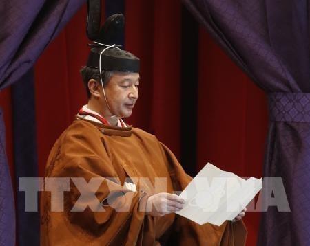 Nhà Vua Nhật Bản Naruhito chính thức tuyên bố đăng quang