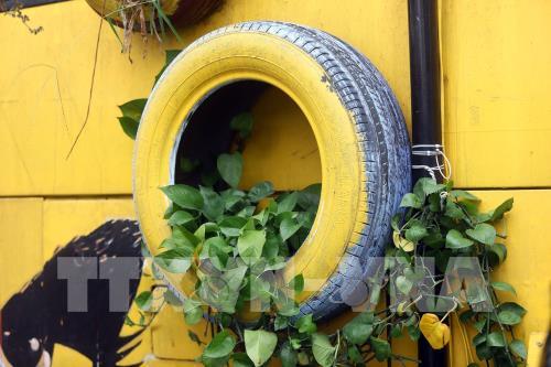 Độc đáo quán cafe bus thân thiện với môi trường