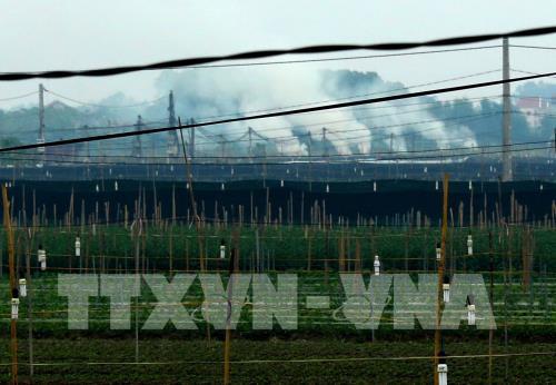 Hà Nội đốt rơm, rác gây nguy hại cho sức khoẻ con người