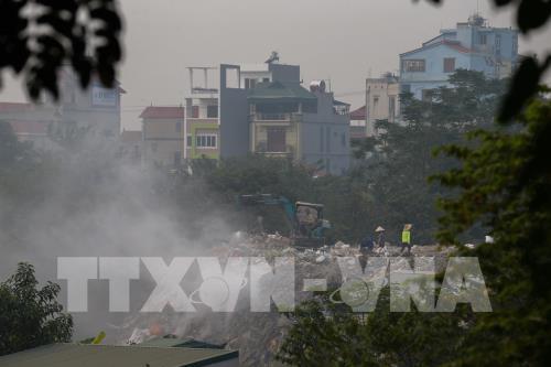 Thủ đô Hà Nội tái diễn tình trạng ô nhiễm không khí ở mức nguy hại