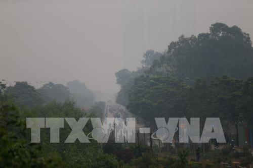 Thủ đô Hà Nội tái diễn tình trạng ô nhiễm không khí ở mức nguy hại