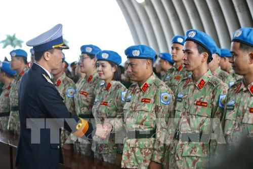 Bệnh viện dã chiến cấp 2 số 2 lên đường làm nhiệm vụ gìn giữ hòa bình tại Nam Sudan