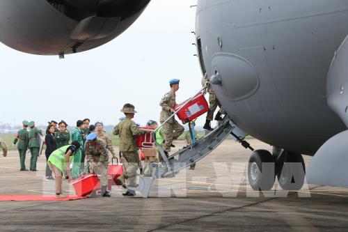 Bệnh viện dã chiến cấp 2 số 2 lên đường làm nhiệm vụ gìn giữ hòa bình tại Nam Sudan