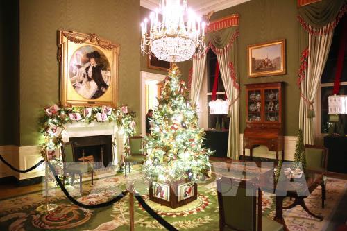 Nhà Trắng (Mỹ) trang hoàng chuẩn bị đón Giáng sinh 2019