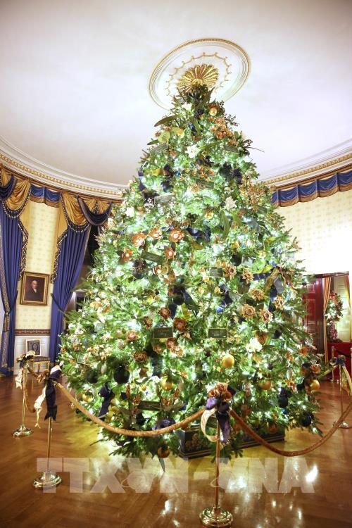 Nhà Trắng (Mỹ) trang hoàng chuẩn bị đón Giáng sinh 2019