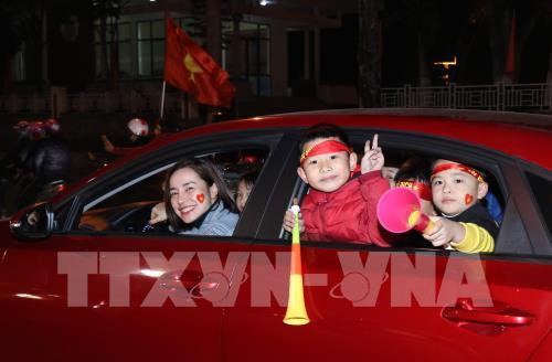 Việt Nam ăn mừng HCV SEA Games lịch sử của đội tuyển bóng đá nam